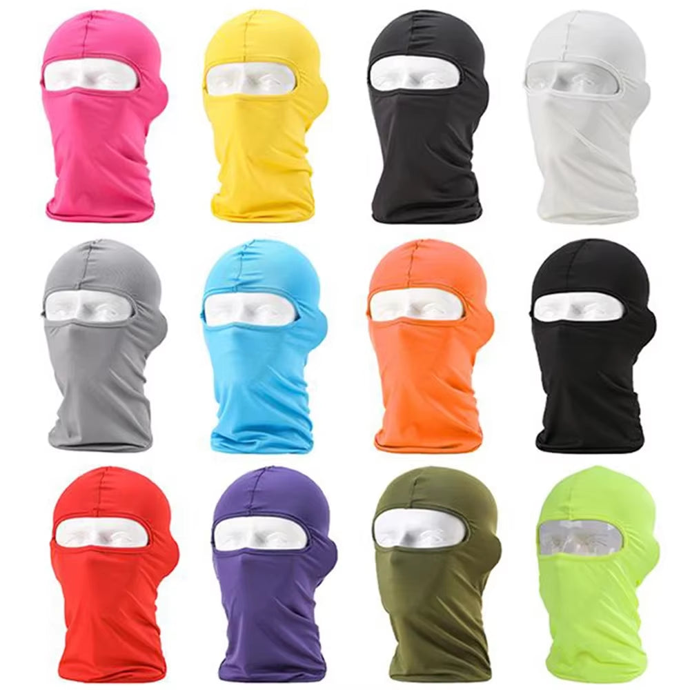 Windproof and Dustproof Balaclava Motorcycle Face Mask for Men - Full Face Shield and Neck Coverage for Biking and Skiing