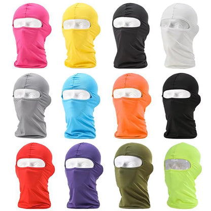 Windproof and Dustproof Balaclava Motorcycle Face Mask for Men - Full Face Shield and Neck Coverage for Biking and Skiing