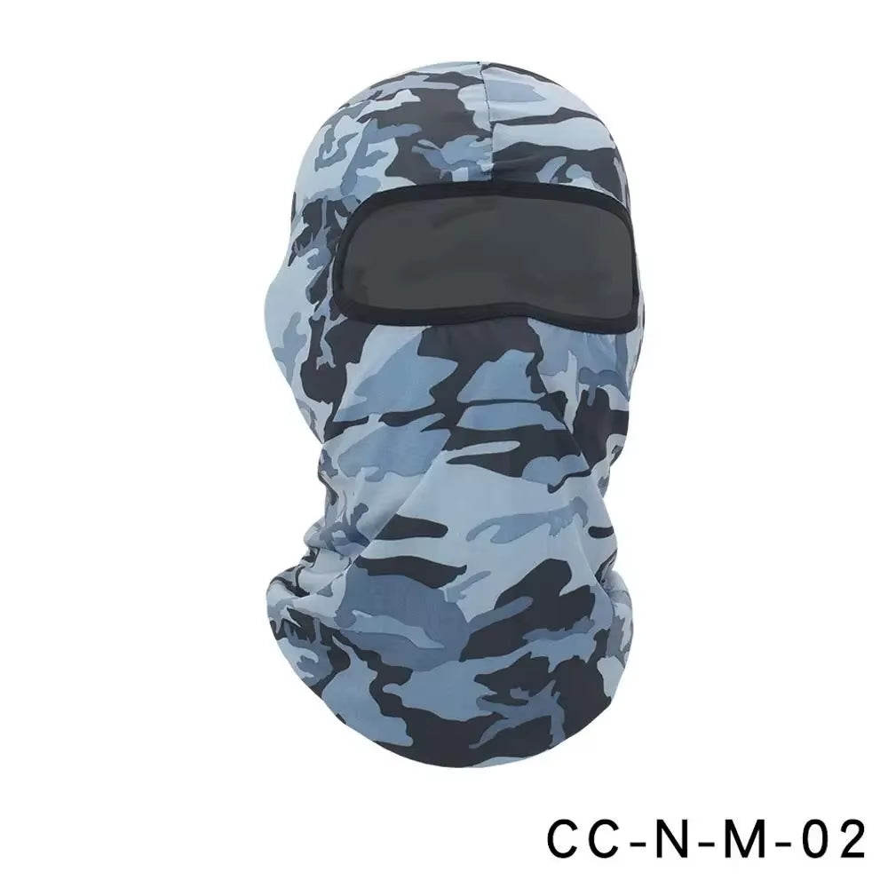 Windproof and Dustproof Balaclava Motorcycle Face Mask for Men - Full Face Shield and Neck Coverage for Biking and Skiing