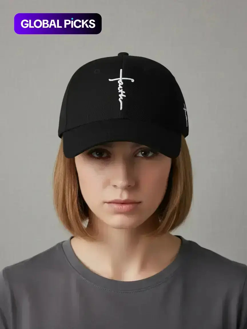 Easter Street Trend Embroidered Baseball Cap - Adjustable Casual Hat for Summer Outdoor Activities and Coastal Gatherings, Unisex Design for Daily Wear and Sports