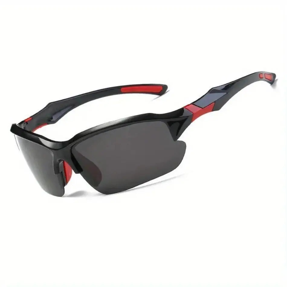 Men's Polarized Sports Sunglasses - 4-Pack with Secure Fit and UV Protection for Outdoor Activities like Golf and Driving