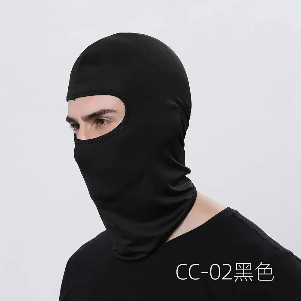 Windproof and Dustproof Balaclava Motorcycle Face Mask for Men - Full Face Shield and Neck Coverage for Biking and Skiing