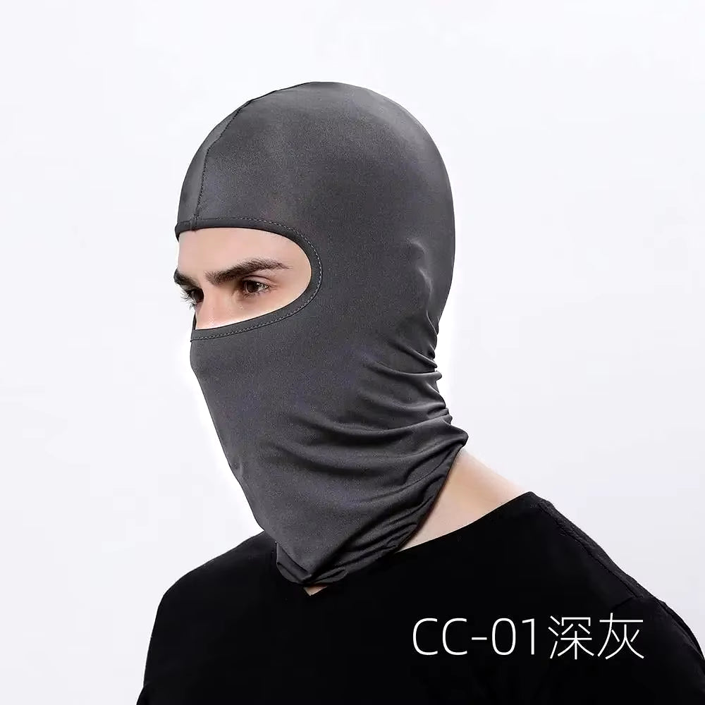 Windproof and Dustproof Balaclava Motorcycle Face Mask for Men - Full Face Shield and Neck Coverage for Biking and Skiing