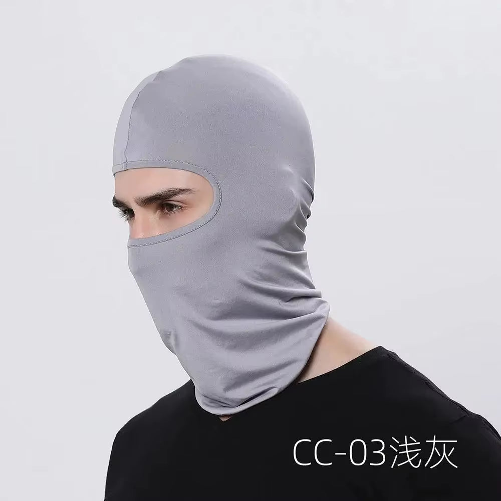 Windproof and Dustproof Balaclava Motorcycle Face Mask for Men - Full Face Shield and Neck Coverage for Biking and Skiing