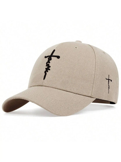 Easter Street Trend Embroidered Baseball Cap - Adjustable Casual Hat for Summer Outdoor Activities and Coastal Gatherings, Unisex Design for Daily Wear and Sports