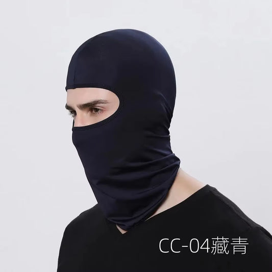 Windproof and Dustproof Balaclava Motorcycle Face Mask for Men - Full Face Shield and Neck Coverage for Biking and Skiing